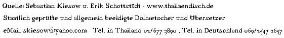 Thailnderin heiraten
